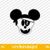 Mickey Pirate SVG Free