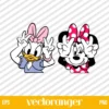 Minnie and Daisy Disney Friends SVG