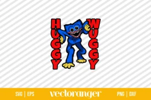 Poppy Playtime Huggy Wuggy SVG