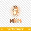 Bluey Mum Chilli SVG