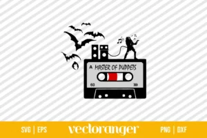 Eddie Munson Stranger Things Cassette SVG