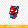 Hello Kitty Spiderman SVG