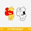 Winnie The Pooh Valentines SVG Files