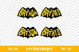 Batman Family SVG