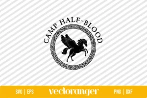 Camp Half Blood Logo SVG