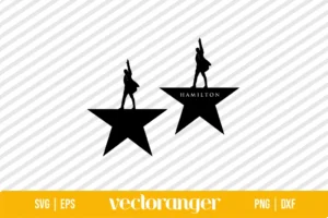 Hamilton Star SVG Cut File