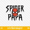 Spider Papa SVG File