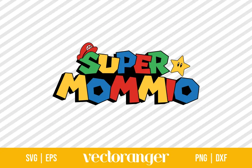 Super Mommio SVG 1 Super Mommio SVG
