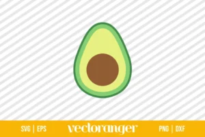 Avocado SVG Free