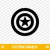 Captain America Shield SVG Free