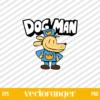 Dog Man SVG