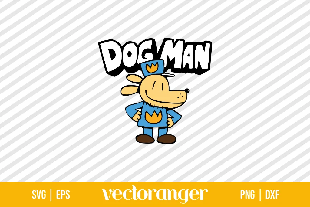 Dog Man SVG 1 Dog Man SVG