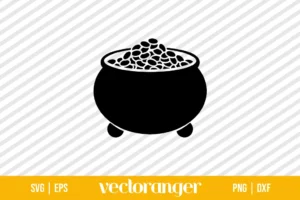 Pot Of Gold SVG Free