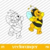 Winnie The Pooh Bee SVG