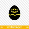 Batman Easter Egg SVG