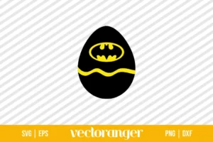 Batman Easter Egg SVG
