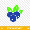 Blueberry SVG Free