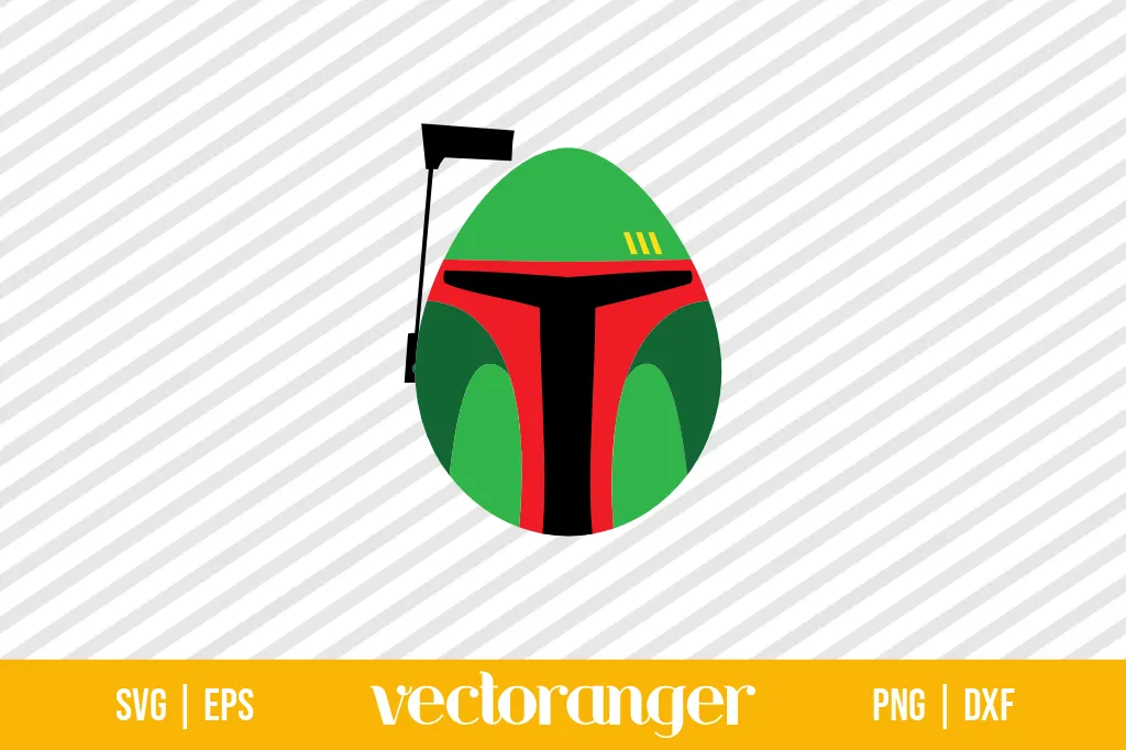 Boba Fett Easter Egg SVG 1 Boba Fett Easter Egg SVG