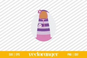 Doc Mcstuffins Easter Egg SVG