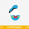 Donald Duck Easter Egg SVG