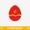Flash Easter Egg SVG