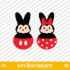 Minnie Mickey Bunny Peeps SVG