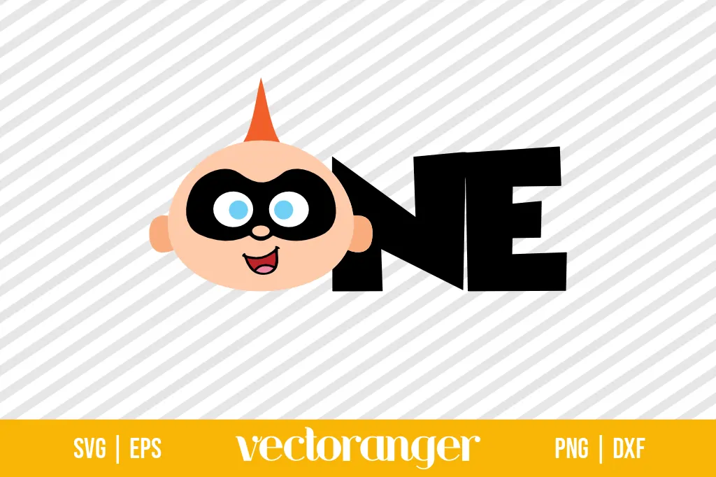 One Jack Jack The Incredibles SVG 1 One Jack Jack The Incredibles SVG