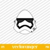 Stormtrooper Easter Egg SVG