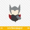Thor Easter Egg SVG