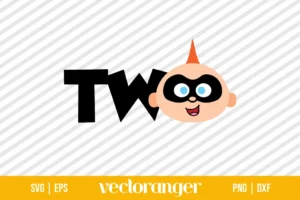 Two Jack Jack The Incredibles SVG
