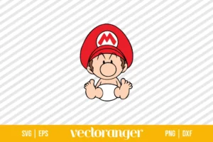 Baby Mario SVG