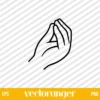 Italian Hand Gesture SVG