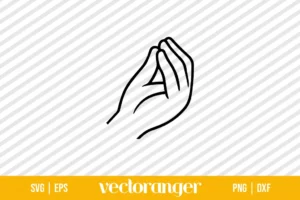 Italian Hand Gesture SVG