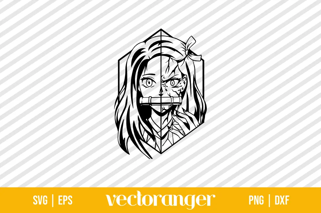 Nezuko Kamado SVG