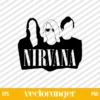 Nirvana Silhouette SVG
