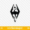 Skyrim Logo SVG