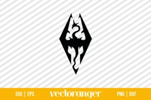 Skyrim Logo SVG