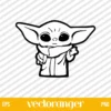 Baby Yoda SVG Free