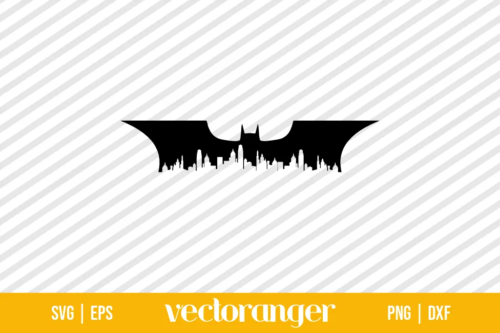 Batman Gotham City SVG 1 Batman Gotham City SVG
