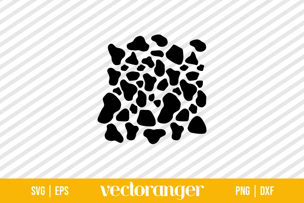 Cow Print SVG Free