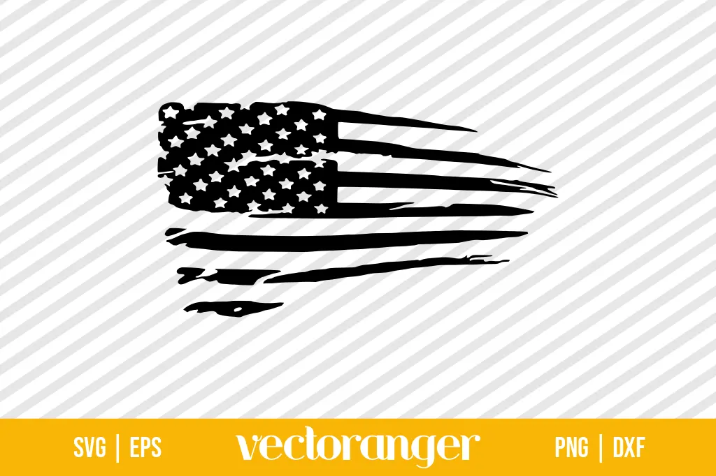 Distressed American Flag SVG Free 1 Distressed American Flag SVG Free