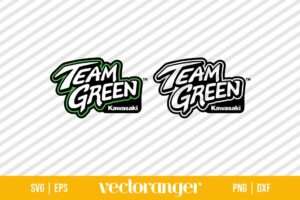Kawasaki Team Green SVG