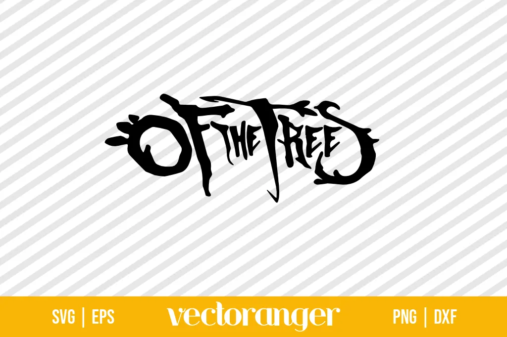 Of The Trees DJ Logo SVG 1 Of The Trees DJ Logo SVG