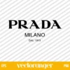 Prada Logo SVG Free