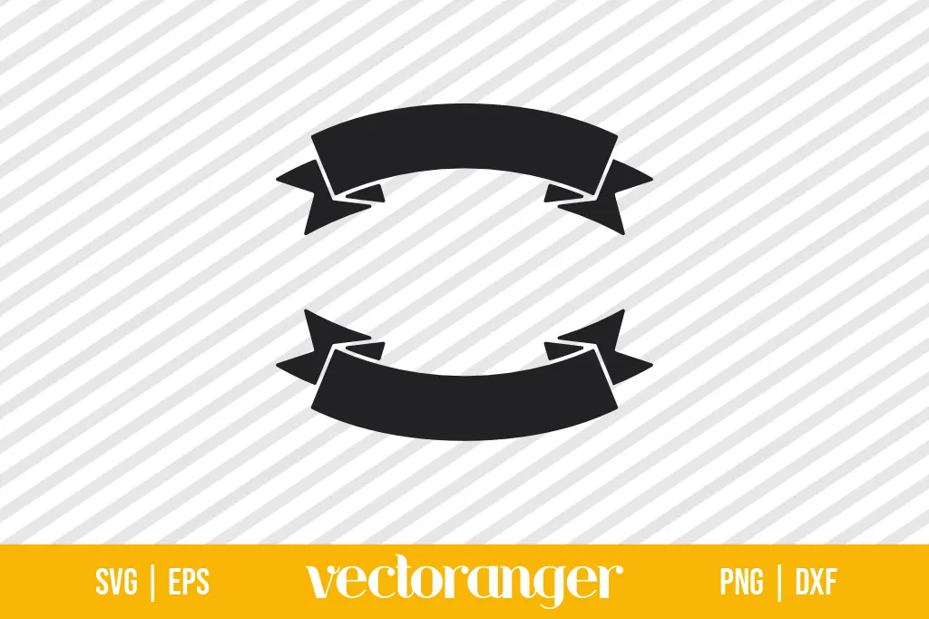Ribbon Banner SVG Free 1 Ribbon Banner SVG Free