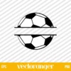 Soccer Ball Monogram SVG Free