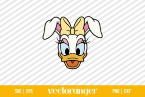 Daisy Disney Easter Bunny SVG Free