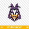 Daisy Duck Vampire SVG Free