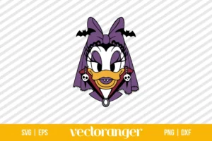 Daisy Duck Vampire SVG Free