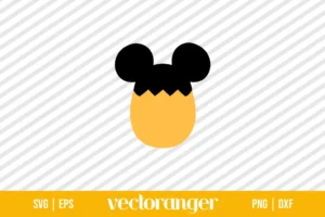 Easter Egg Mickey Mouse SVG Free